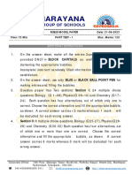 NSEJS (IOQJS) - PART TEST-1 - QP - EXAM DT - 21-09-2023