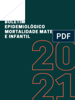 Boletim Epidemiológico Mortalidade Materna e Infantil. Secretaria de Estado Da Saúde Do Rio Grande Do Sul. 2021.