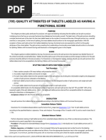 FDA Guidance on Tablet Scoring Standards | PDF | Tablet (Pharmacy ...