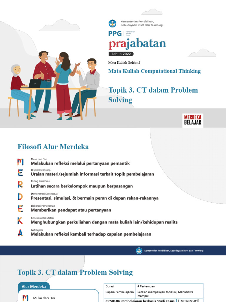 Penerapan Computational Thinking dalam Problem Solving | PDF