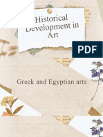 Historical Development in Art