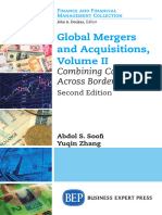 Global Mergers and Acquisitions, Volume II Combining Companies Across Borders by Abdol S. Soofi, Yuqin Zhang