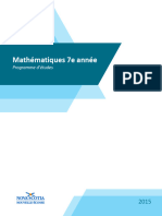 Mathématiques 7e Année Guide (2015)
