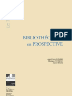 Bibliothecaires en Prospective