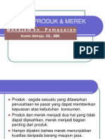 Strategi Produk & Merek