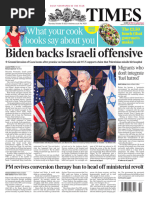 The Times UK - October 19, 2023 | PDF | Hamas | Gaza Strip