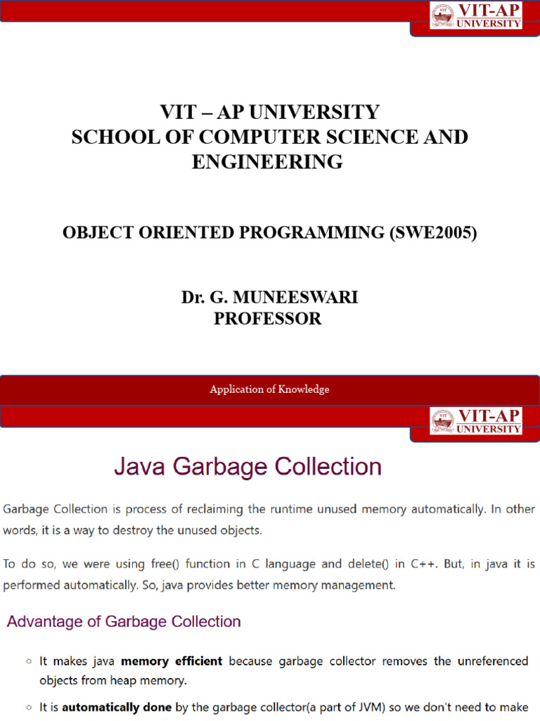 JAVA2.3Garbage Collection+Finalize() PDF