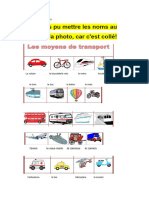 TRANSPORTS - Lexique Pour Le Quotidien2