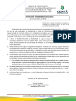 Comunicado 143 2023 Cidade de Prova Vestibular 2024.1.