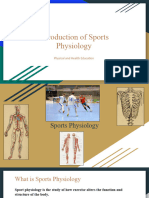 Introduction of Sports Physiology