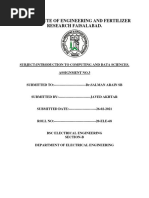 Itc Assignment No.3 NFC Iefr FSD-68