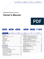 Denon Avr-X6400h Receiver User Manual