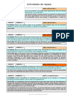 Actividades Repaso 4º ESO