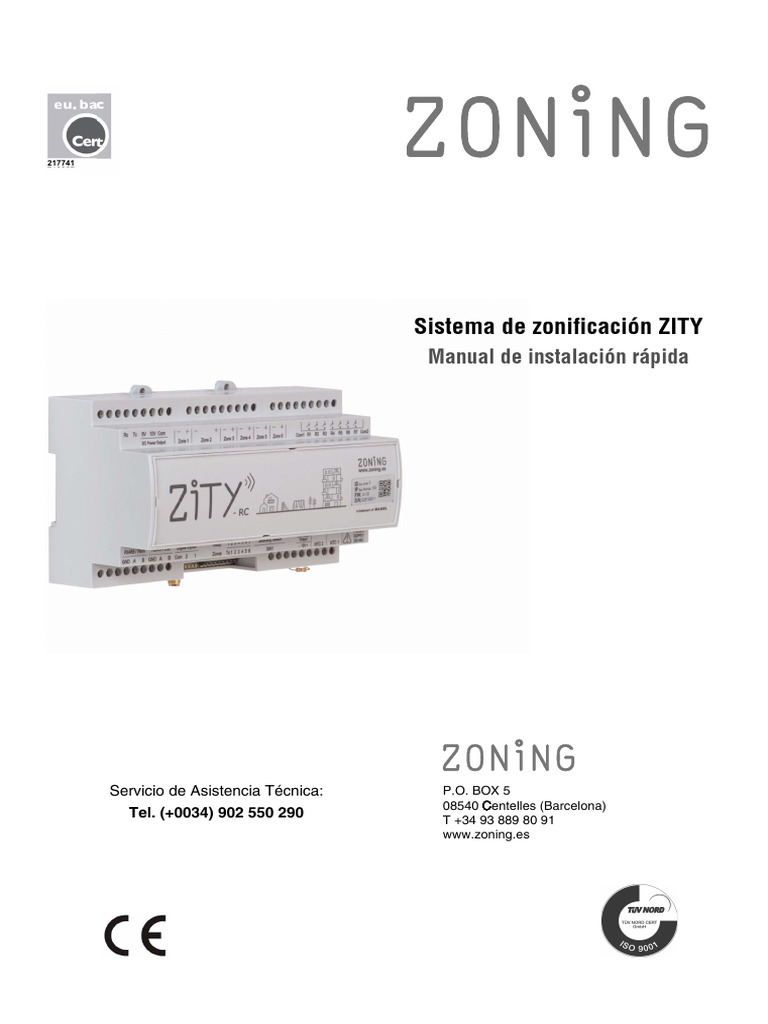 Manual de Instalación ZITY en Español | PDF | Informática | Ingenieria ...
