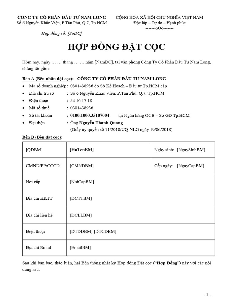 Mẫu HDDC - Akari | PDF