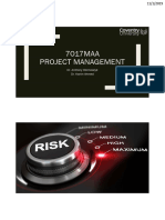 Lecture 6 - Project Risk Management