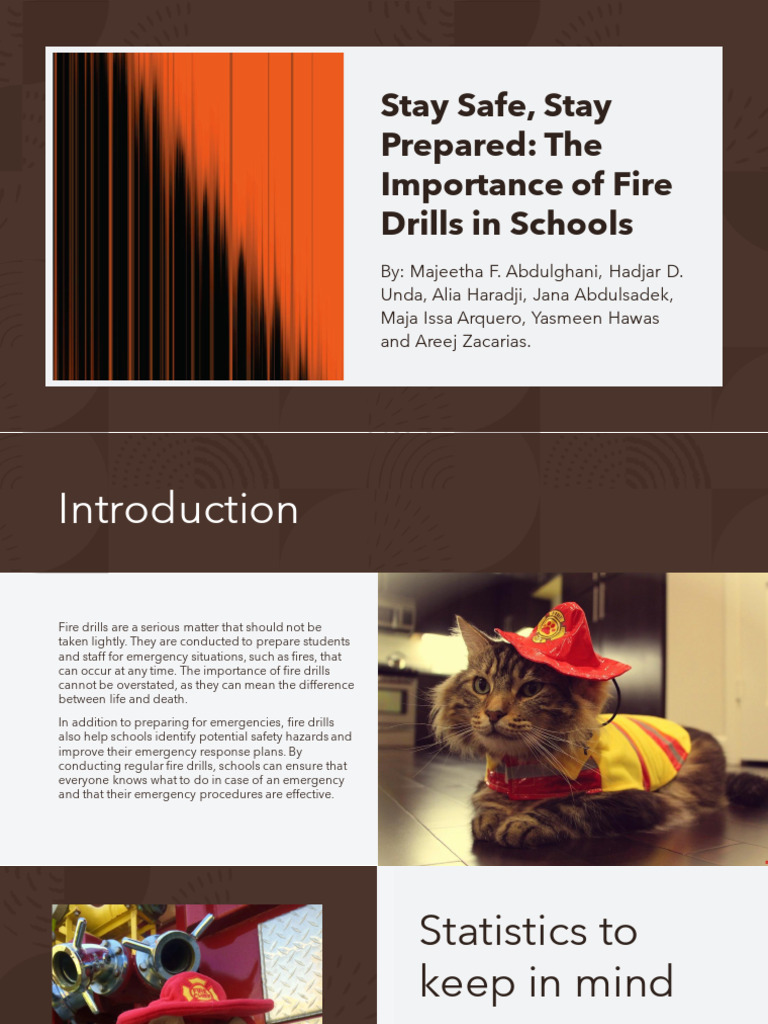 Stay Safe, Stay Prepared The Importance of Fire Drills in Schools PDF
