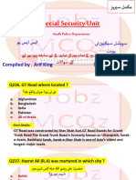 Special Security Unit: Compiled By: Arif King