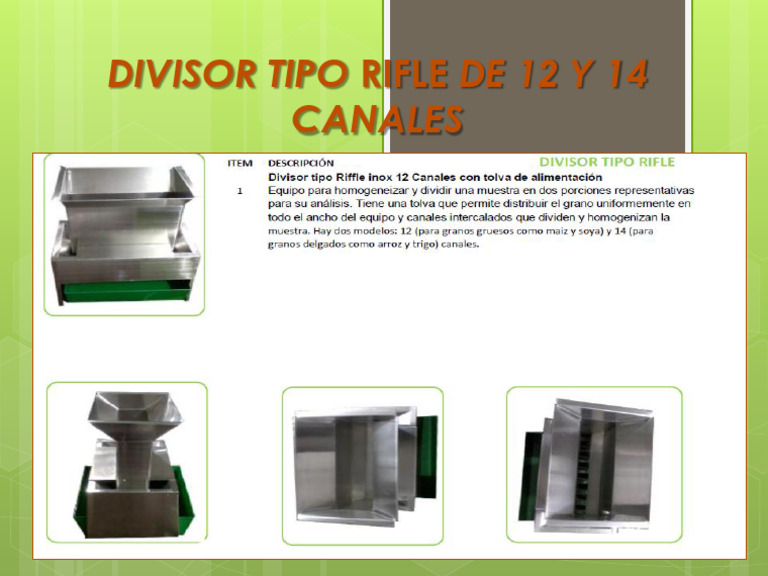 Divisor Tipo Rifle de 12 y 14 Canales | PDF | Arte