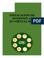 Manual de Instalacion de Windows 10