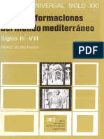 Maier, Franz Georg - Las Transformaciones Del Mundo Mediterráneo. Siglos III-VIII