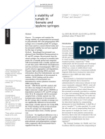 Storage Stability of Bevacizumab in Polycarbonate