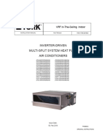 YORK VRF IDU Ceiling Duct - JTD (L, M, H) (022-160) - Installation Manual - FAN-1708 201602