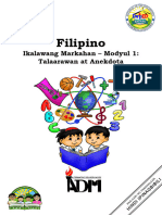 Filipino6 q2 Mod1 Talaarawan-at-Anekdota
