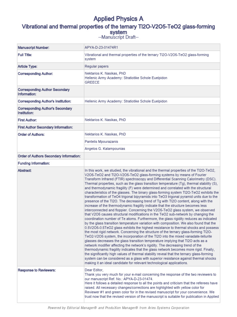 Apya D 23 01474 - R1 | PDF | Spectroscopy | Infrared Spectroscopy