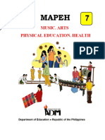 Mapeh 7: Music. Arts Physical Education. Health