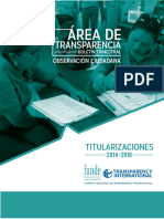 Titularizaciones 2014-2016