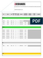 YOSHIMURA Repack Insert Chart