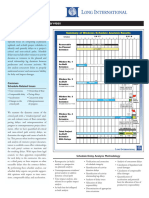 Schedule Delay Analysis Brochure