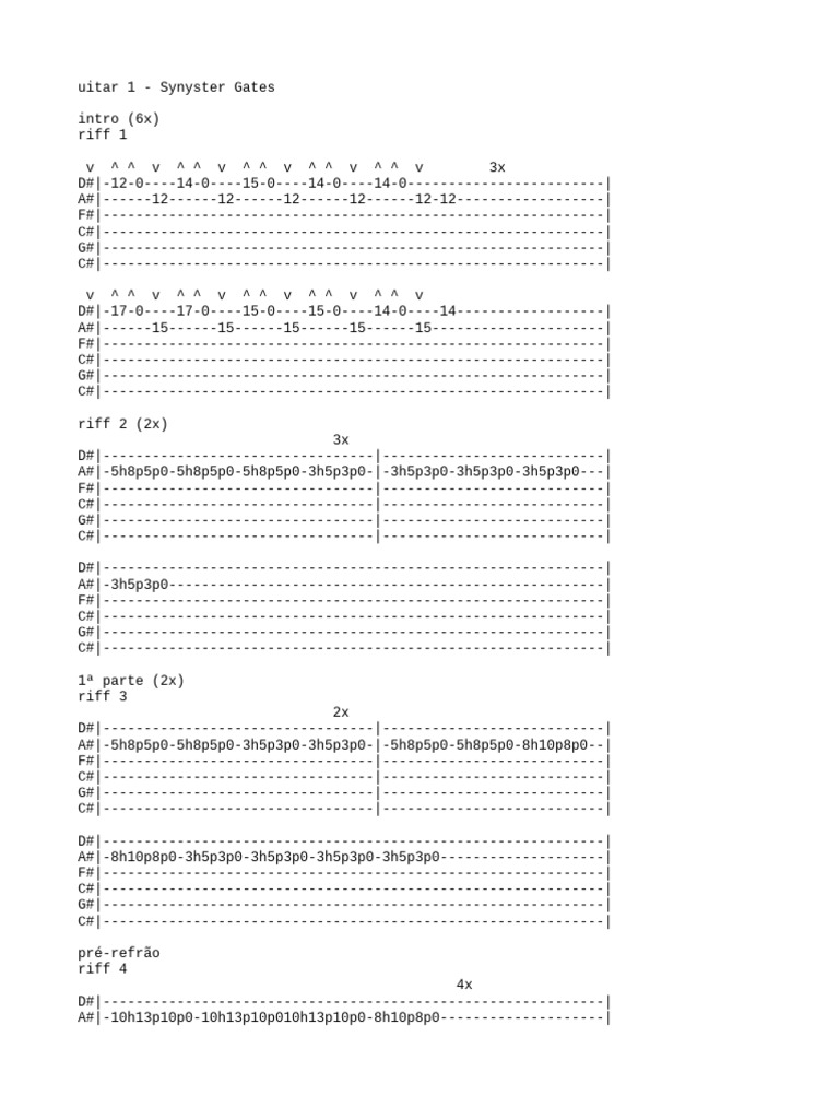 Hail To The King Guitar Tab | PDF | Chess | Chess Theory