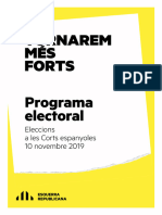 Programa Esquerra 10 Novembre