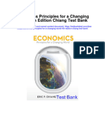 Economics Principles For A Changing World 4th Edition Chiang Test Bank