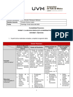 Actividad 1. Ejercicios. Contabilidad Financiera