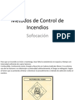 Métodos de Control de Incendios