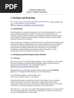 Download Backups and Restoring - KOHA by Han SN68377840 doc pdf