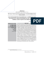 Los Fundamentos Filosóficos Y Jurídicos Que Justifican El Reconocimiento de La Madre Tierra Como Sujeto de Derecho