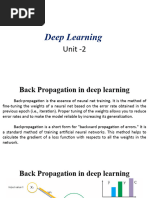 Deep Learning Unit 2