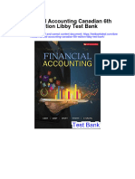 Financial Accounting Canadian 6th Edition Libby Test Bank