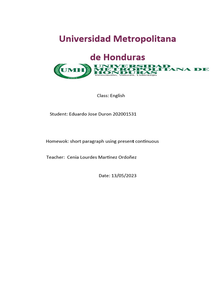 Short Paragraph | PDF