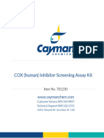 COX Inhibitor Assay