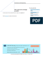 The Impact of Cogeneration Plant and A Storage Tank in A District Heating System