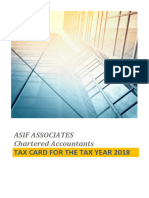 Tax Card 2018