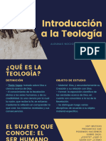 Introducción A La Teología - Nociones Fundamentales - 2021