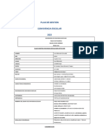 Plan de Gestion de La Convivencia Escolar SFC 2023