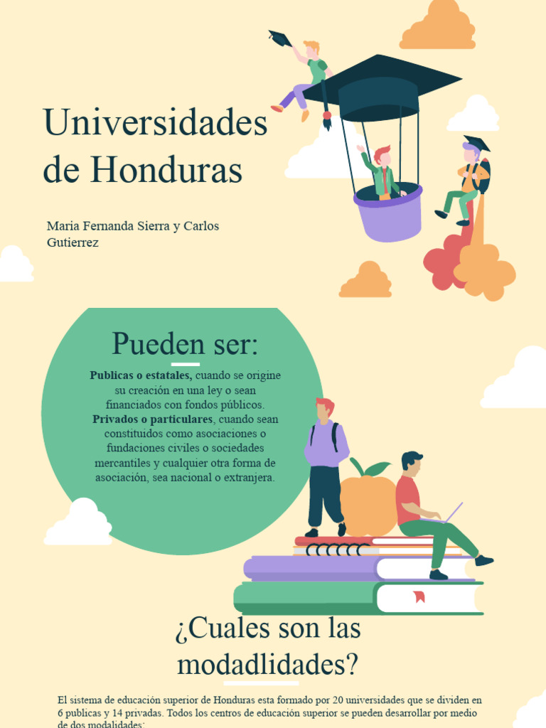 Universidades de Honduras PDF Honduras