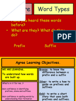 Lesson 3 Prefixes Stems and Suffixes